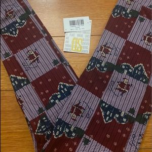 BNWT LuLaRoe vintage holiday leggings OS